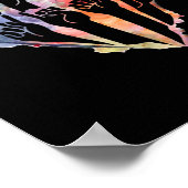 Poster Sensibilisation sur l'autisme Soyez gentil ASL Coe (Coin)