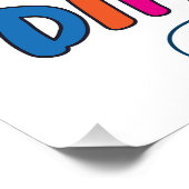 Poster Sensibilisation sur l'autisme Tee | Chemises Adhd  (Coin)