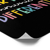 Poster Sensibilisation sur l'autisme Tout Le Monde Commun (Coin)