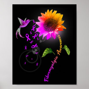 Poster Sensibilisation Tournesol pourri Colibri