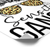 Poster Sensitive Gangsta Gangster Funny Meme Saying Quote (Coin)