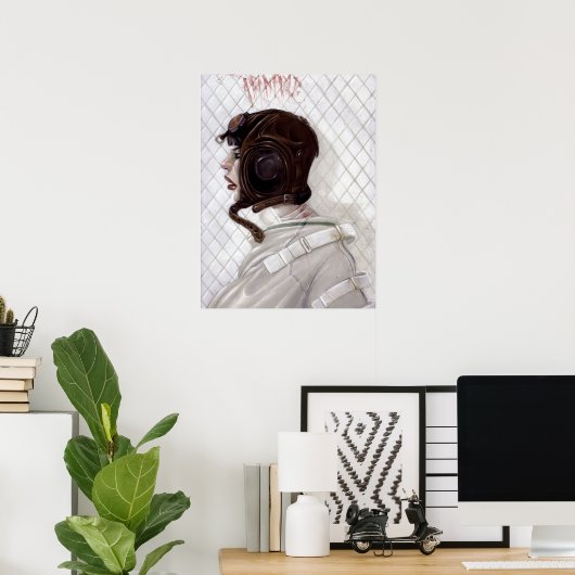 Poster Sentez-le se fermer (Bureau à domicile)