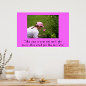 Poster Sentez les roses (Cuisine)