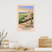 Poster Sentier de grès Randonnée sur longue distance Voya (Cuisine)