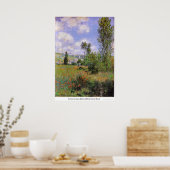Poster Sentier ile Saint-Martin 1880 par Claude Monet (Cuisine)