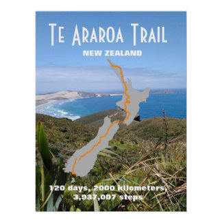 Poster Sentier Personnalisable Te Aroroa