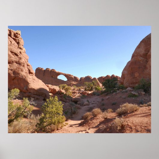 Poster Sentier vers Skyline Arch (Devant)