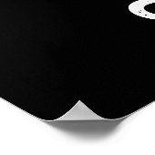 Poster Sentiment Gourd Amusant Sentiment Bon Dark BG (Coin)