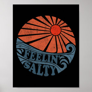 Poster Sentiment Rétro Salé Vintage Années 70 Coupe De Va