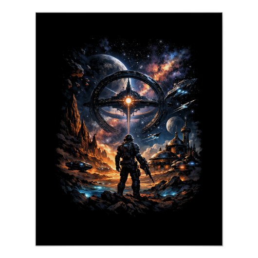 Poster Sentinel of the Star Gate (Devant)