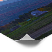 Poster Sentinel Rock Vermont Coucher de soleil (Coin)