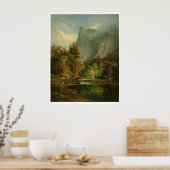 Poster Sentinel Rock, Yosemite, Californie (0797A) (Cuisine)