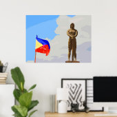 Poster Sentinelle de la liberté (Bureau à domicile)