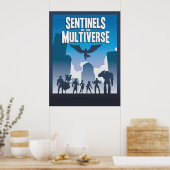 Poster Sentinelles du jeu de conseil multiverse minimalis (Cuisine)
