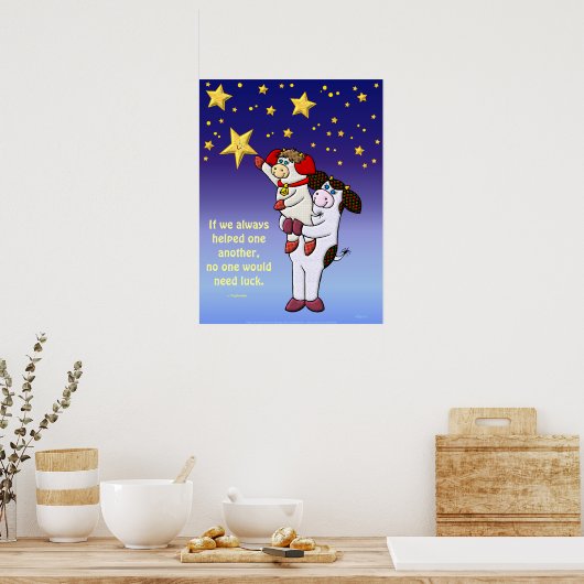 Poster S'entraider (Cuisine)