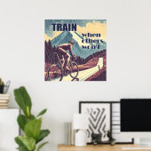 Poster S'entraîner quand les autres ne le font pas Cyclis (Bureau à domicile)
