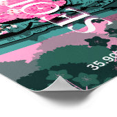 Poster Séoul Corée du Sud (Coin)