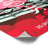 Poster Séoul Corée du Sud (Coin)