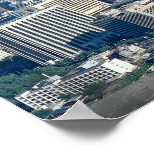 Poster Séoul, Corée du Sud (Coin)