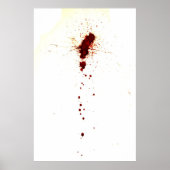 Poster Séparateur de sang sur le mur (Devant)