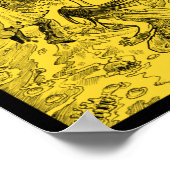 Poster sépia Zargon 11x14 (Coin)