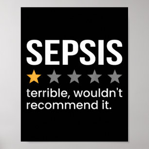 Poster Sepsis One Star Rating Sepsis Support de sensibili