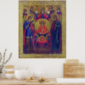 Poster Sept Archanges chrétiens orthodoxes orientaux (Cuisine)