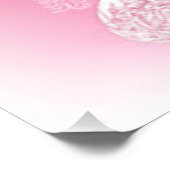 Poster Sept Chakras Dame rose (Coin)