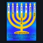 Poster Sept Esprits de Messie<br><div class="desc">Et il sortira un bâton de la tige de Jesse,  et une Branche sortira de ses racines; et l'Esprit du Seigneur repose sur Lui,  l'Esprit de sagesse et de compréhension,  l'Esprit de conseil et de puissance,  l'Esprit de connaissance et de crainte du Seigneur. Ésaïe 11:1-2</div>