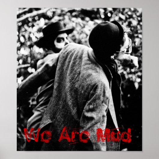 Poster SEPT, Nous Sommes De La Boue (Devant)