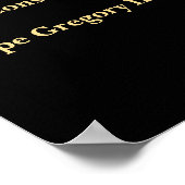 Poster Sept papes syriens de l'Église catholique romaine (Coin)