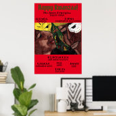 Poster SEPT PRINCIPES DE L'affiche KWANZAA (Bureau à domicile)
