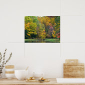 Poster Sept Sources Pont de la Cascade II Paysage d'autom (Cuisine)