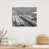 Poster Septa Transit M-3 Market Frankford Line Cars large (Cuisine)