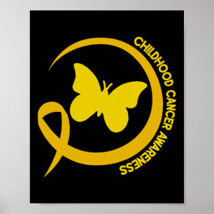 Poster Septembre de sensibilisation au cancer de l'enfant