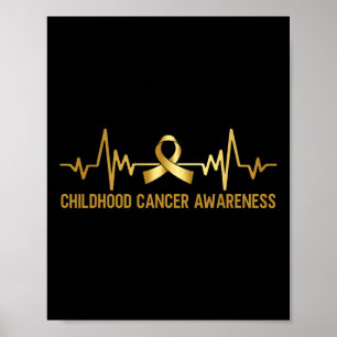 Poster Septembre de sensibilisation au cancer infantile C