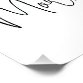 Poster Septembre Mois de naissance Matin Gloire florale (Coin)