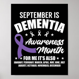 Poster Septembre Mois de sensibilisation à la démence Hei