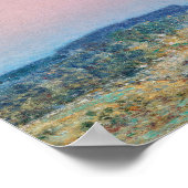 Poster Septembre Moonrise | Childe Hassam (Coin)