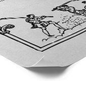 Poster septembre, octobre, novembre et décembre (Coin)