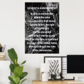 Poster Septième amendement (Bureau à domicile)