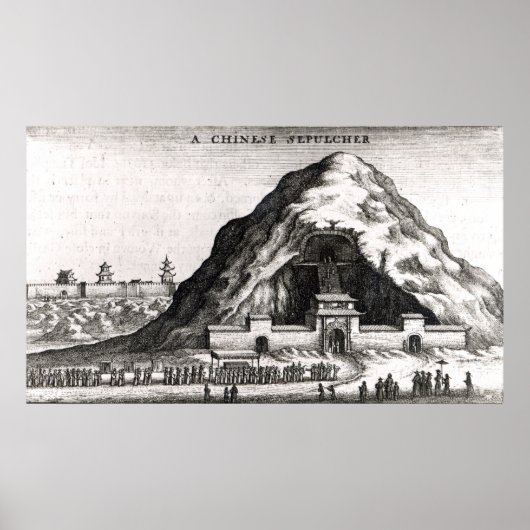 Poster Sepulcher chinois, 1669 (Devant)