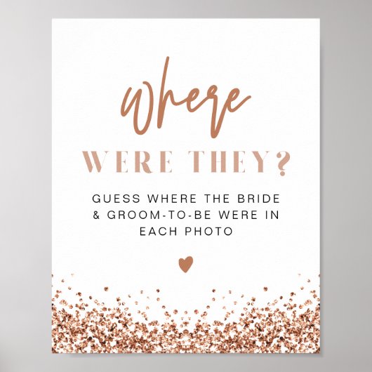 Poster Séquences d'or Rose REGINA Où Étaient-Ils Signer (Devant)