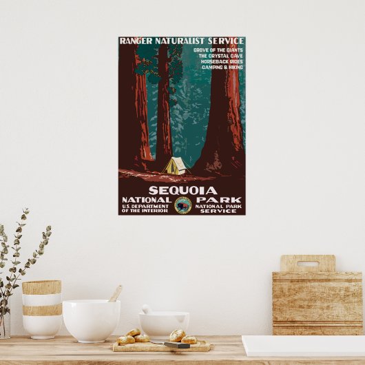 Poster Séquoia (Cuisine)