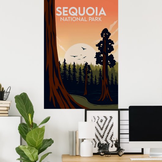 Poster Sequoia (Bureau à domicile)