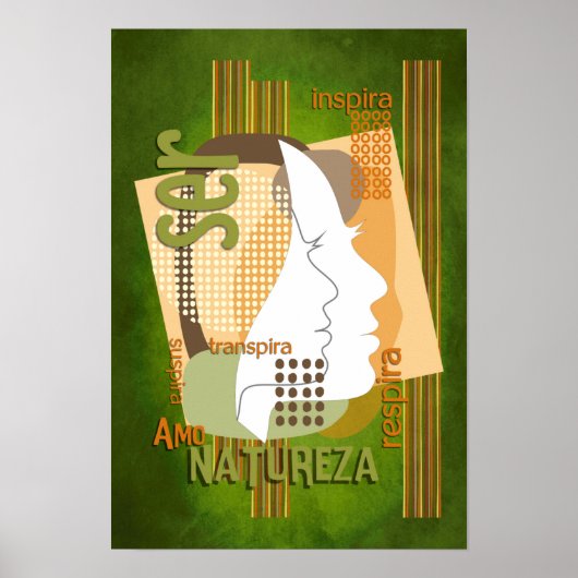 Poster SER - 09V2 Amo Natureza (Voorkant)