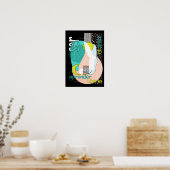 Poster SER - 11 Aprender Liberta (black) (Keuken)