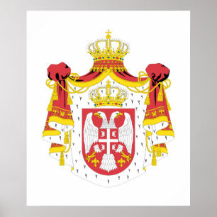 Poster Serbia COA