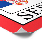 Poster Serbie (Coin)