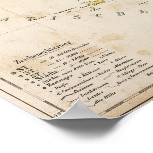 Poster Serbie, Bosnie (Coin)